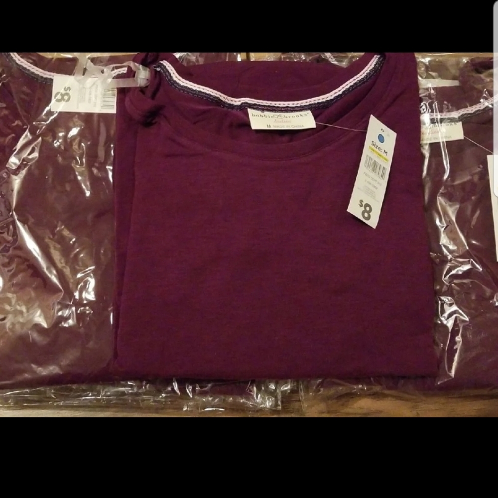 9 NWT 3/4 Sleeve Shirts